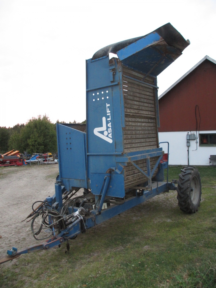 3670 Asa-Lift Möhrenroder Karottenroder 1 Reihe mit Bunker