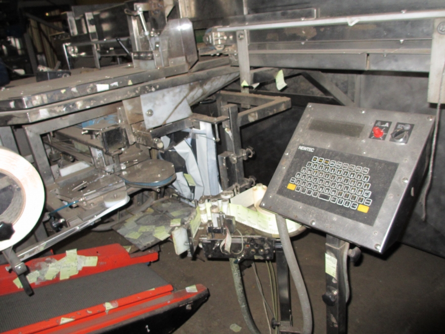 3730 Newtec 2009XB våg och packlinje