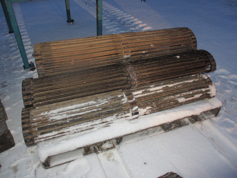 3754 Amac webs for 2 row elevator harvester