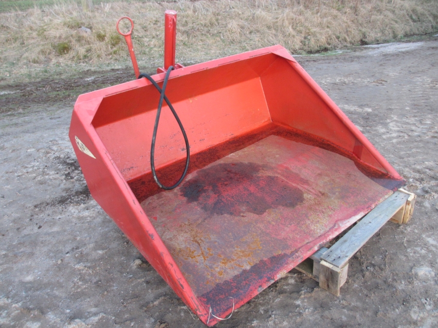 3758 WIFO hydraulic bulk loading bucket for forklift