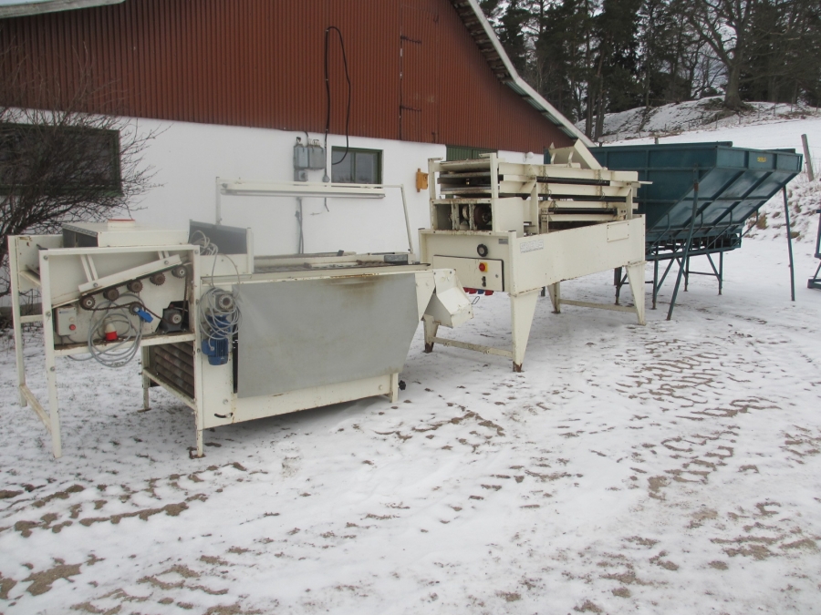 3769 Skals potato sorter complete line