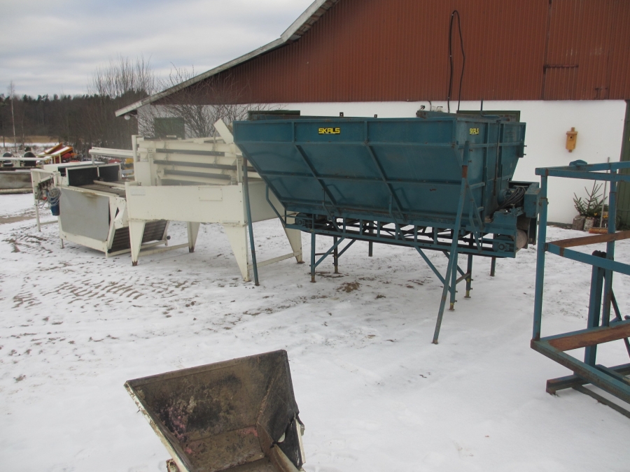 3769 Skals potato sorter complete line