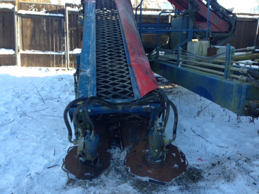 3784 Asa-Lift MK-1000 cabbage harvester with elevator