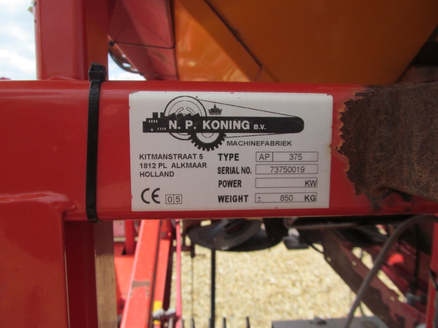 3789 Koningsplanter potato planter 2 rows model AP 375