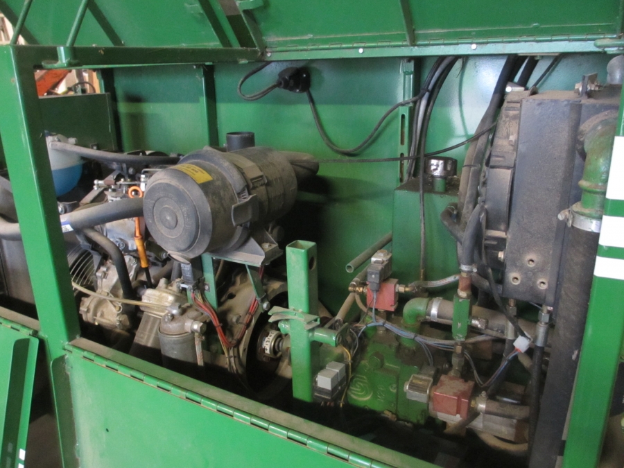 3841 Haldrup Erntemaschine für Blattengemüse 