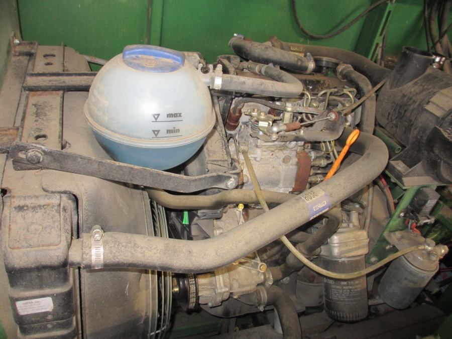 3841 Haldrup Erntemaschine für Blattengemüse 