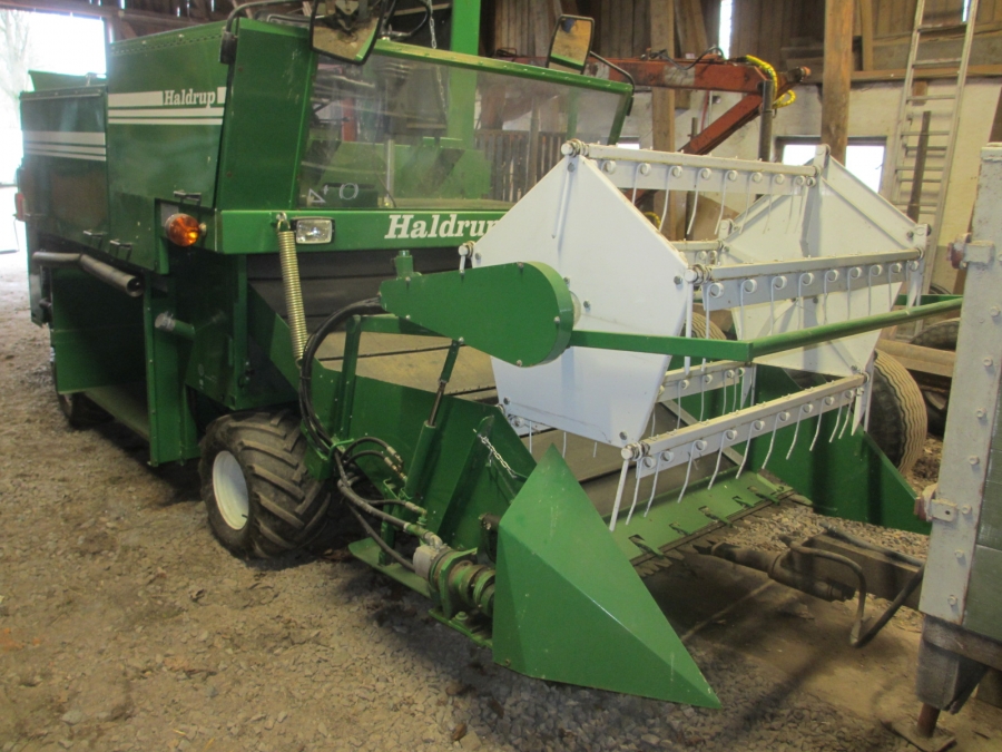 3841 Haldrup Erntemaschine für Blattengemüse 