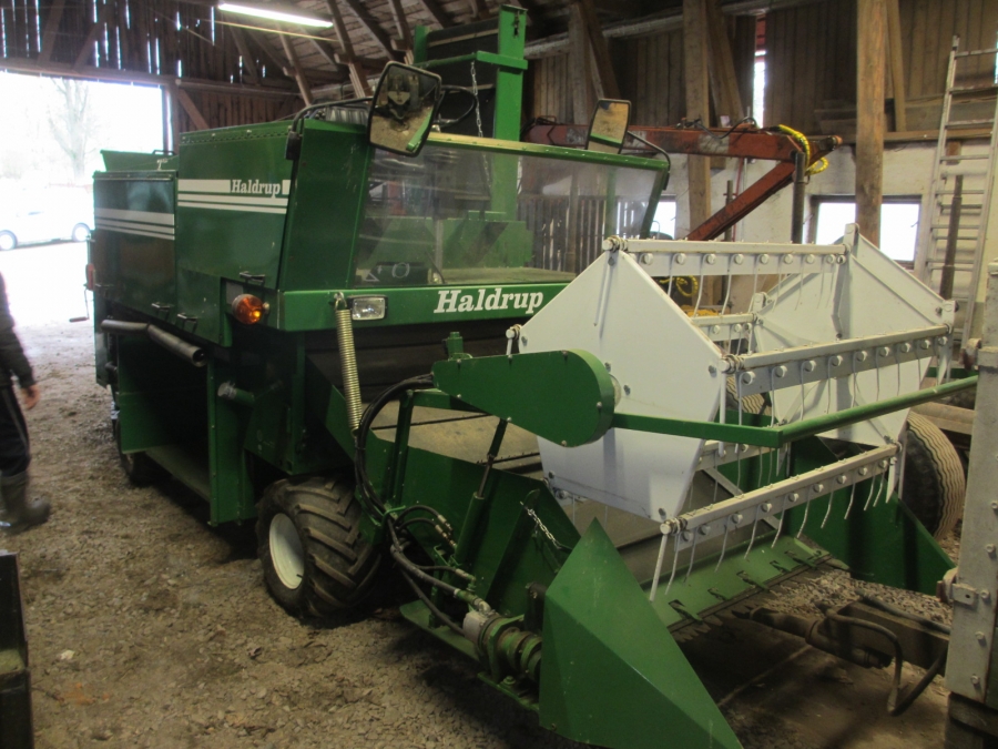 3841 Haldrup Erntemaschine für Blattengemüse 