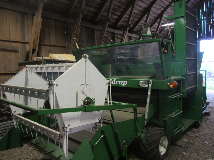 3841 Haldrup Erntemaschine für Blattengemüse 