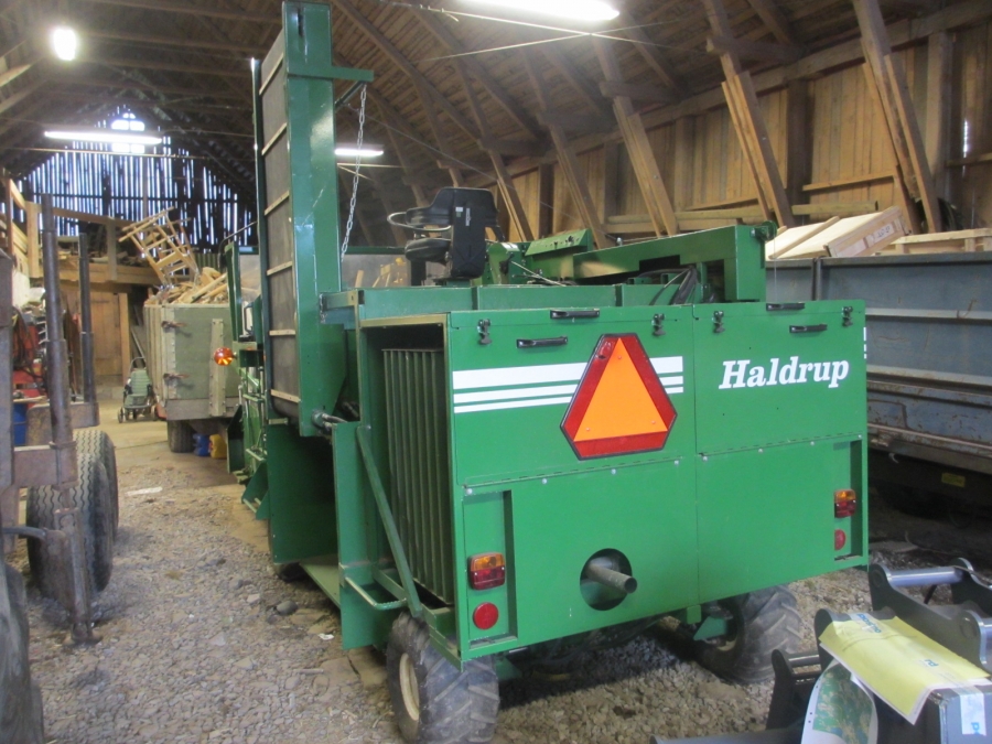 3841 Haldrup Erntemaschine für Blattengemüse 