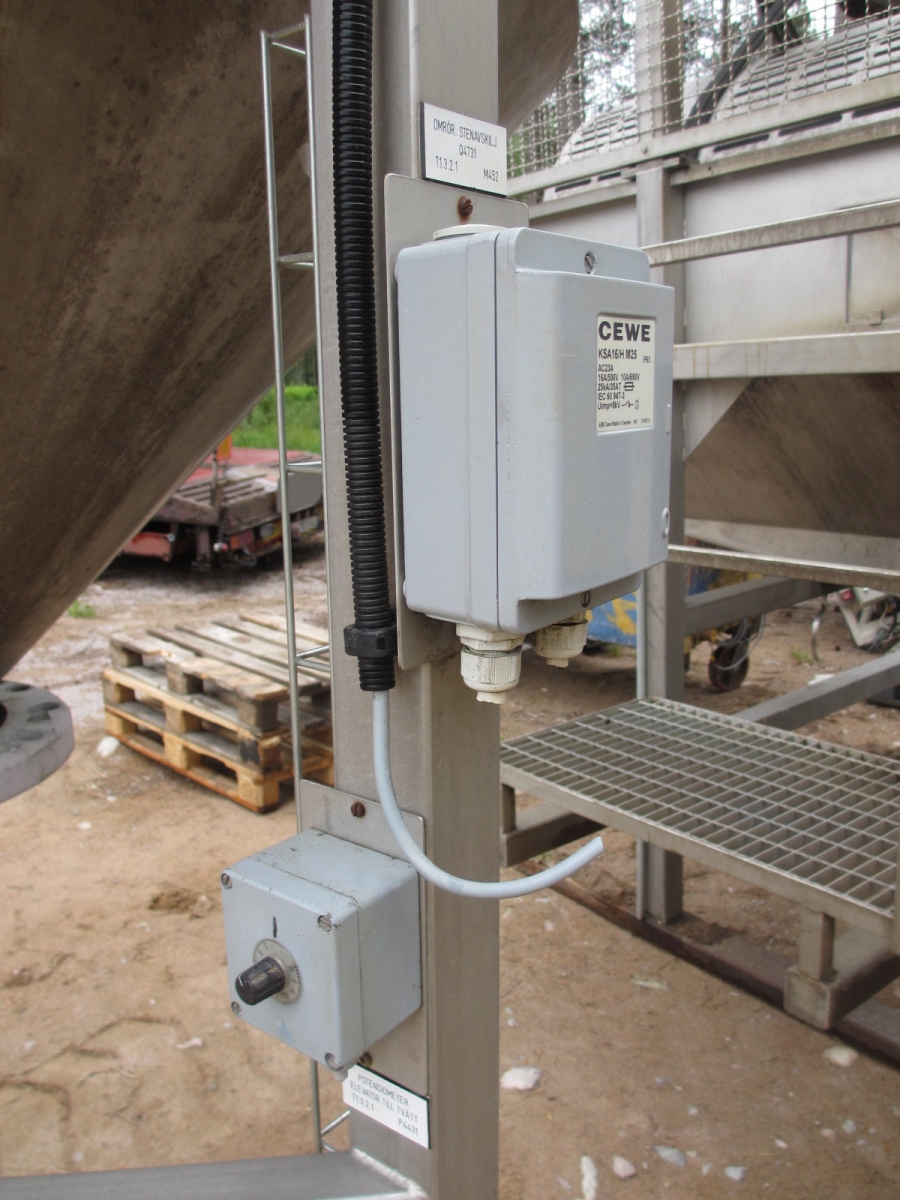 3849 EMVE destoner stainless steel 1400 mm