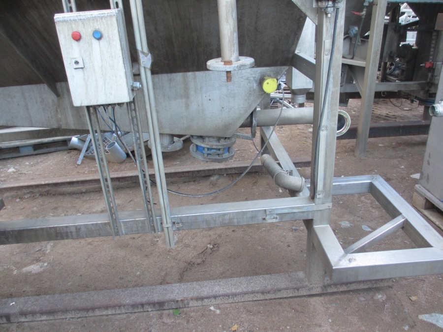 3851 Potato washing machine stainless steel