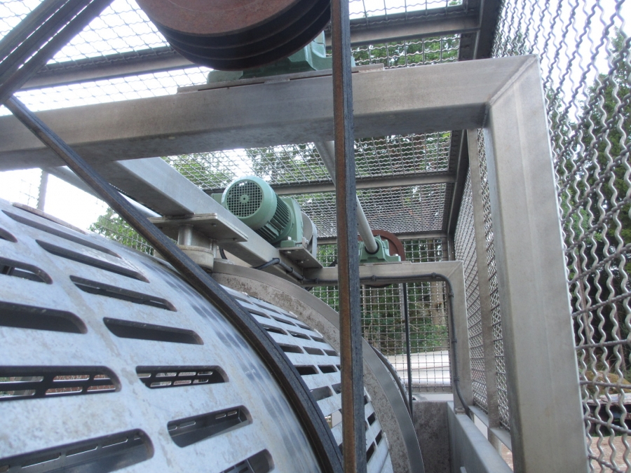 3851 Potato washing machine stainless steel