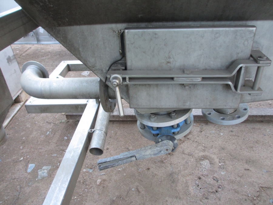 3851 Potato washing machine stainless steel