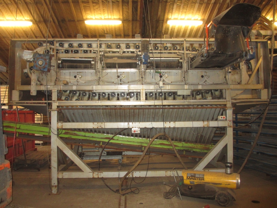 3861 EKKO complete washing and grading line for carrots etc