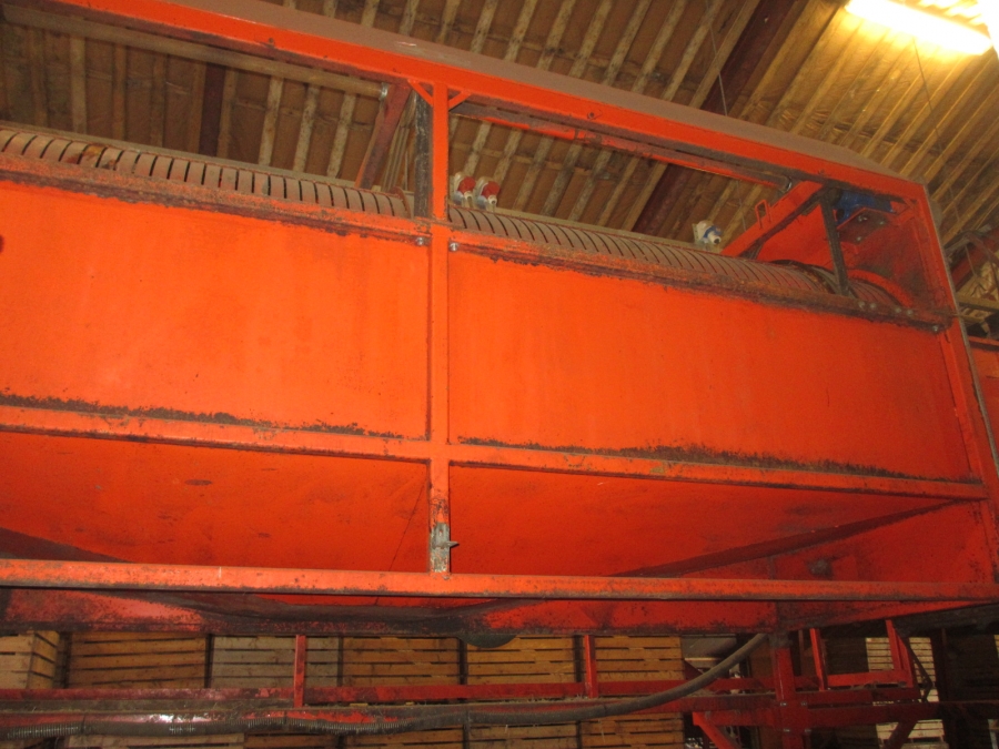 3861 EKKO complete washing and grading line for carrots etc