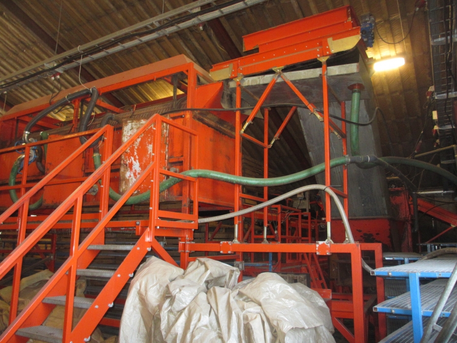 3861 EKKO complete washing and grading line for carrots etc