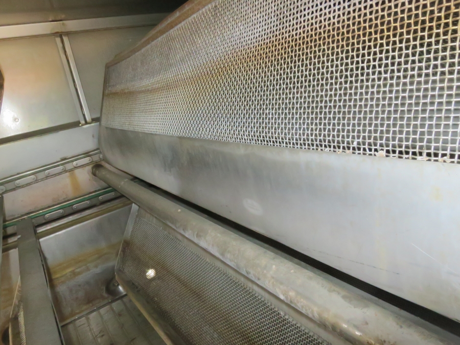 3864 PPM blancher CBS Continuous Blanching System / steam Cooker