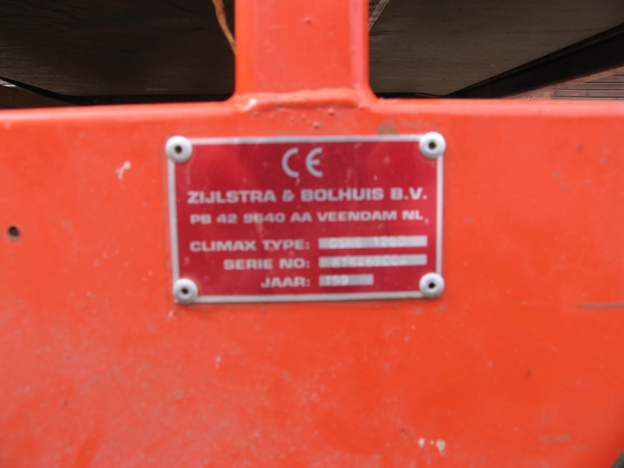 3865 Climax CSKS Stones & Clods Separator