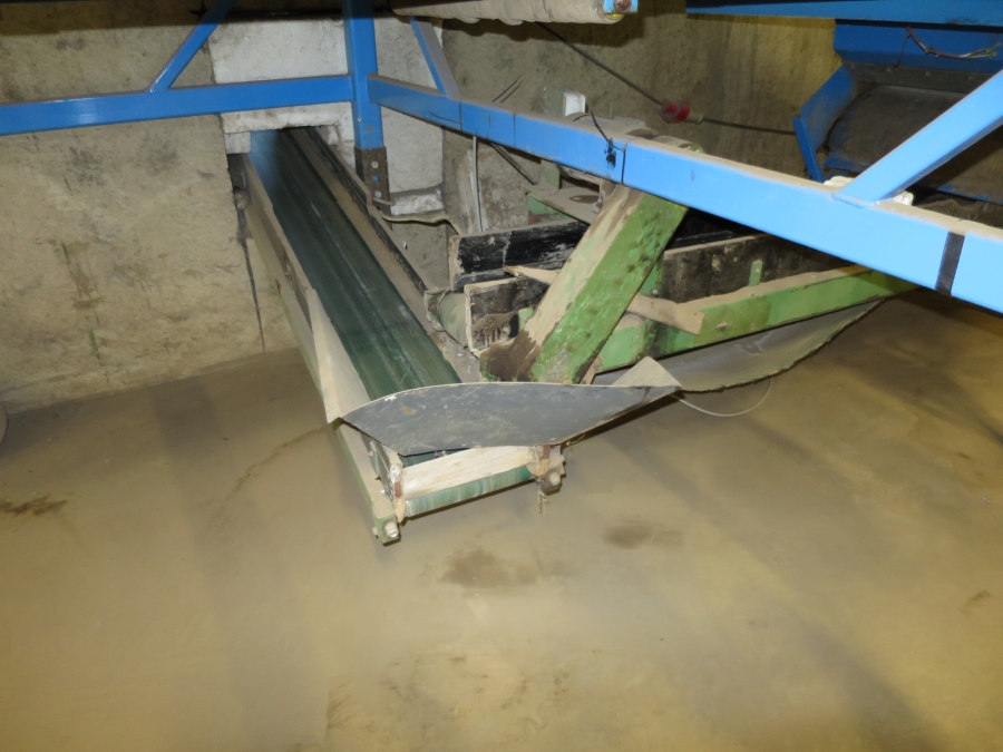 3872 Complete Schouten potato grader with EMVE feeding hopper