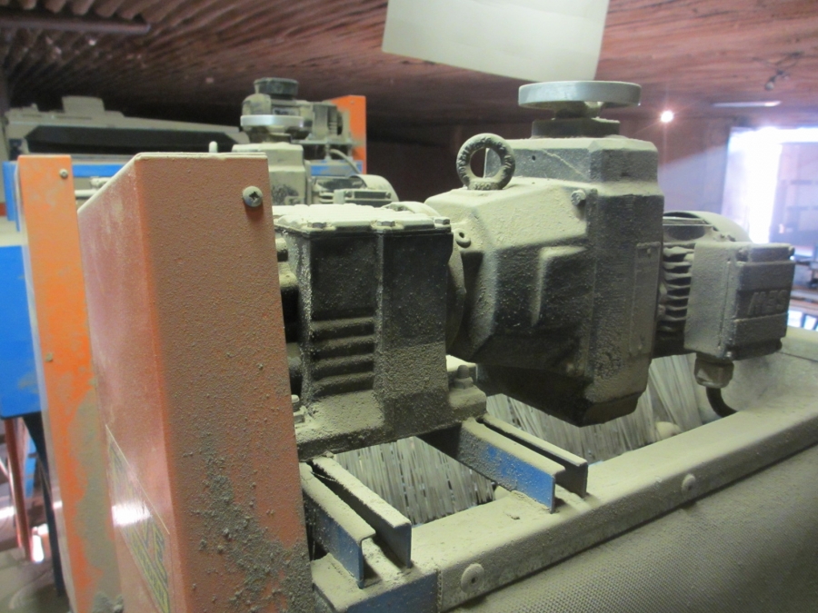 3875 EMVE screen grader line for potato/onion year 2009