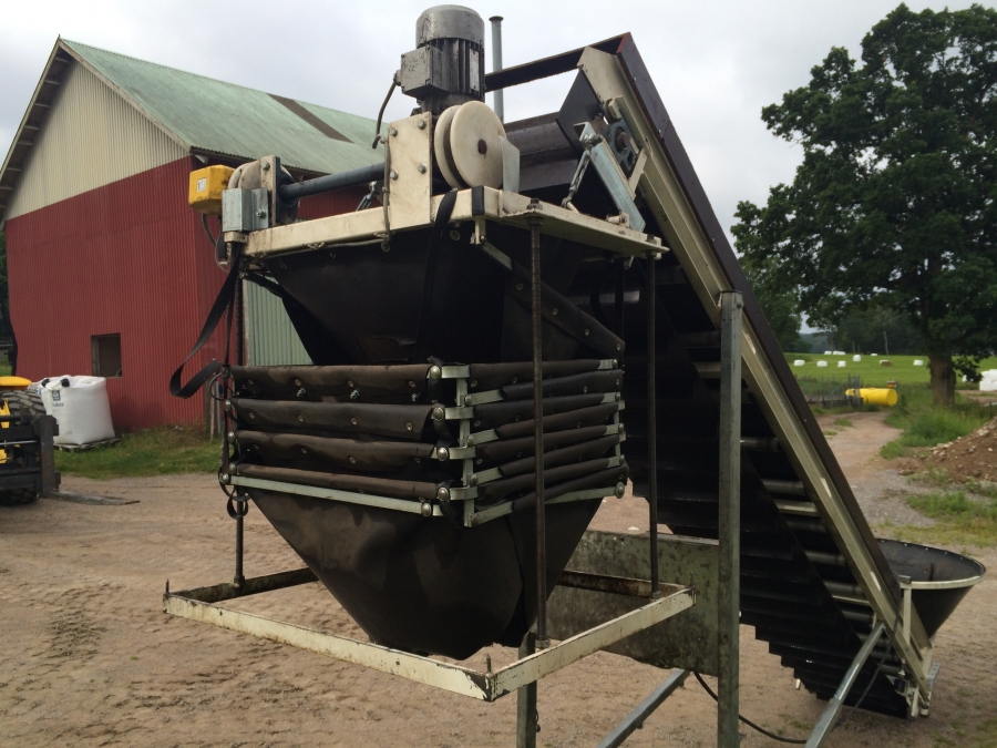 3877 SKALS big bag filler with fall breaker electric