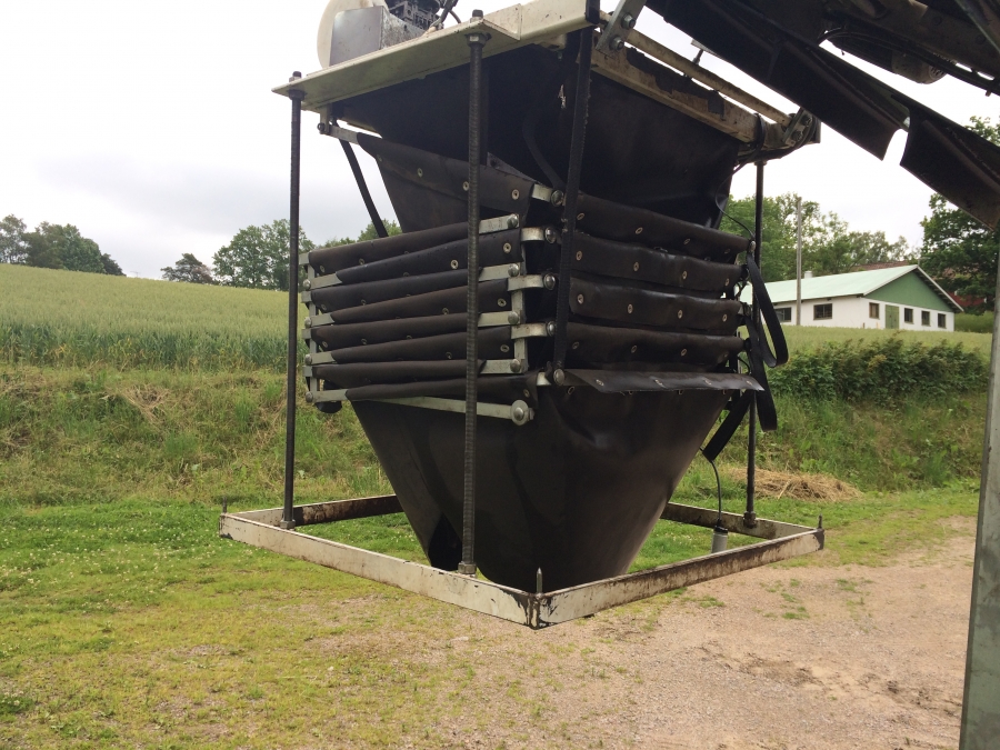3877 SKALS big bag filler with fall breaker electric