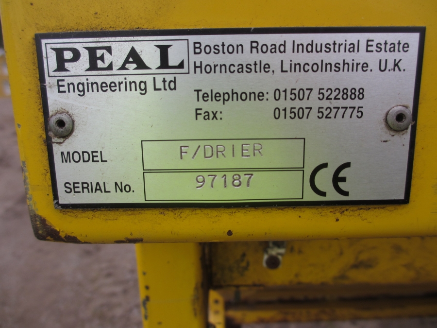 3903 Tong felt drier table