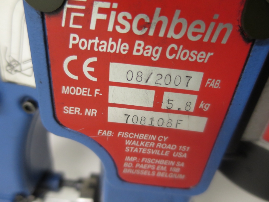 3908 Fischbein Stitcher hand model