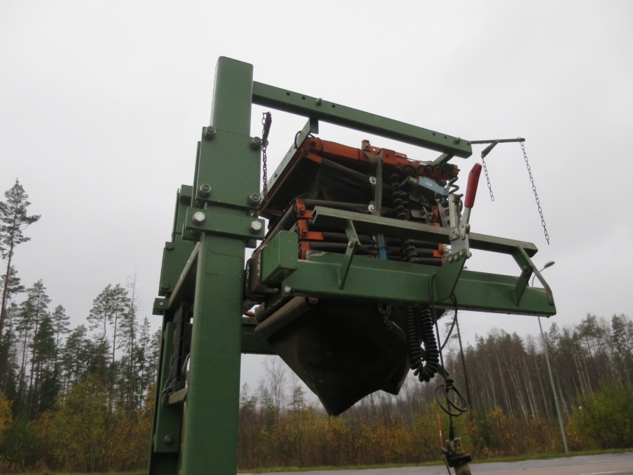 3911 Schouten storsäcksfyllare med separat elevator