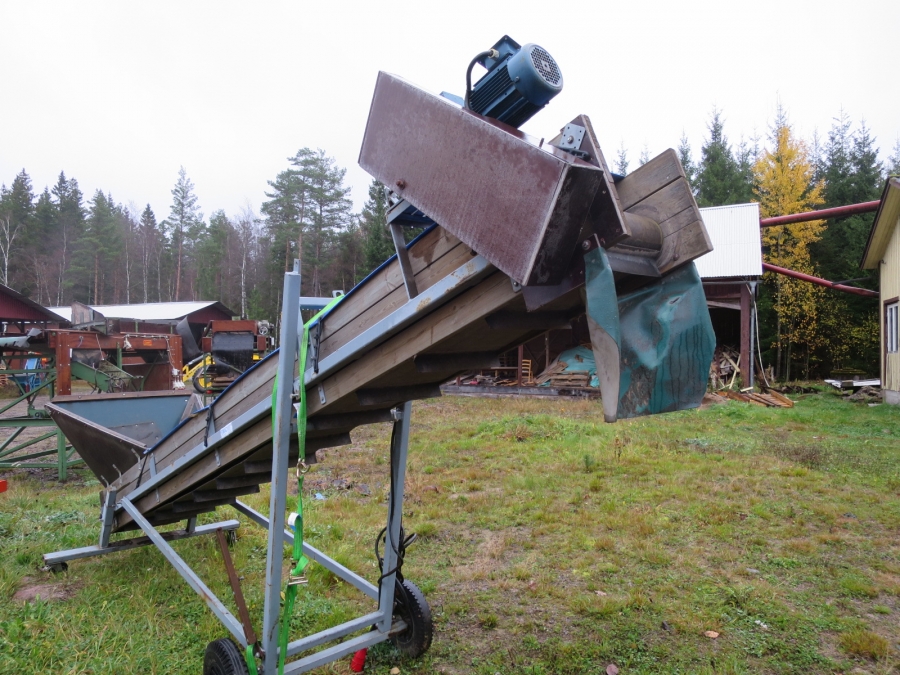 3911 Schouten storsäcksfyllare med separat elevator