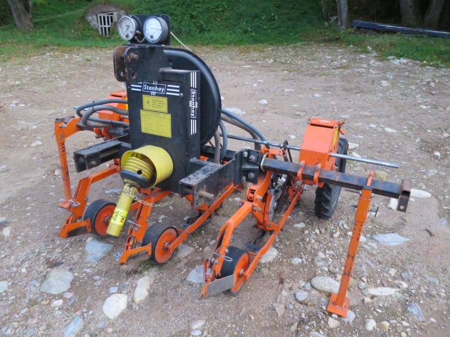 3913 Stanhay Sämaschine 3 Reihe Pneumatisch