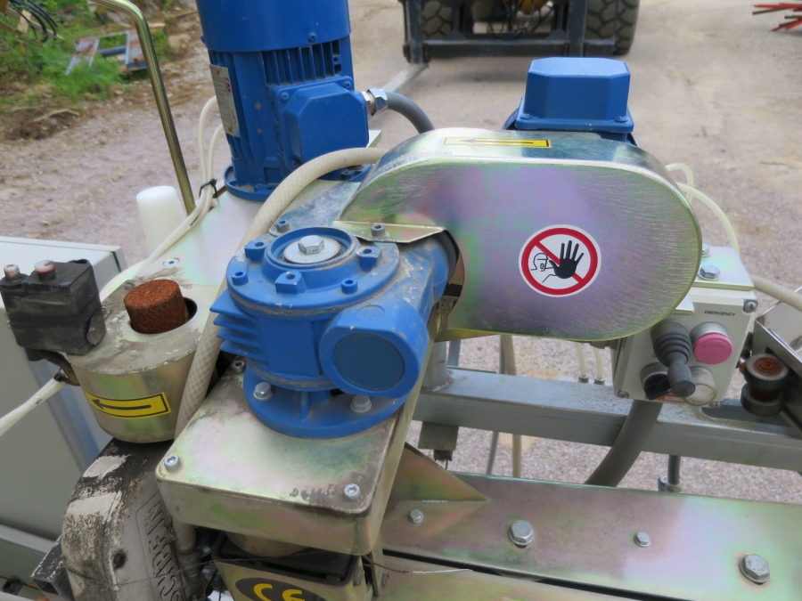 3918 Tong stitching line sewing line with Fischbein stitcher