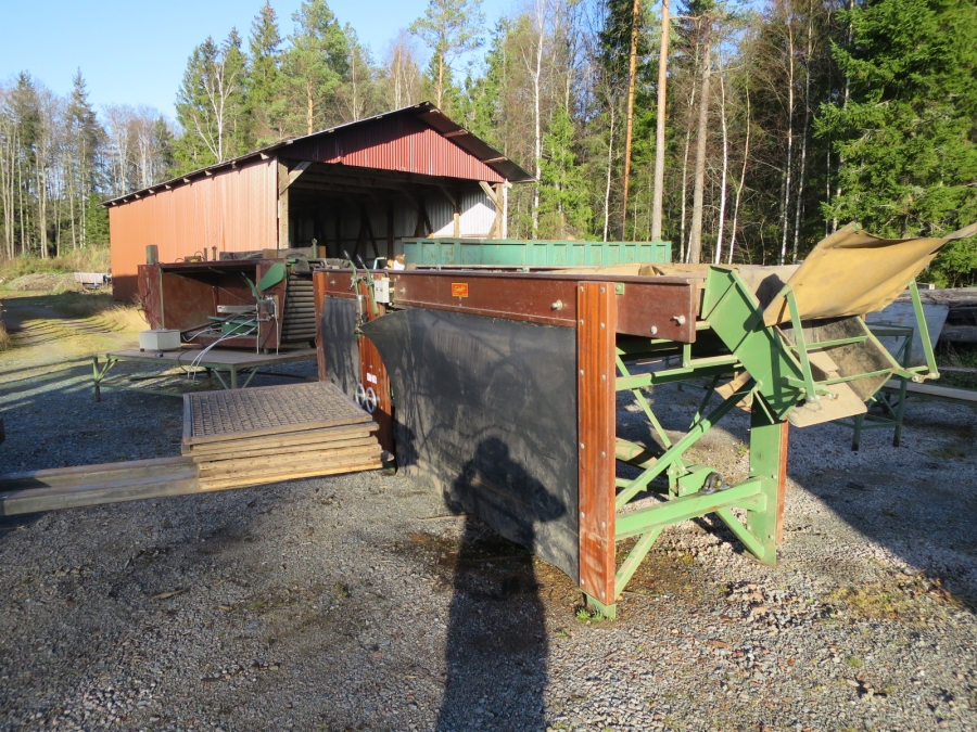 3962 Schouten potato grader complete line
