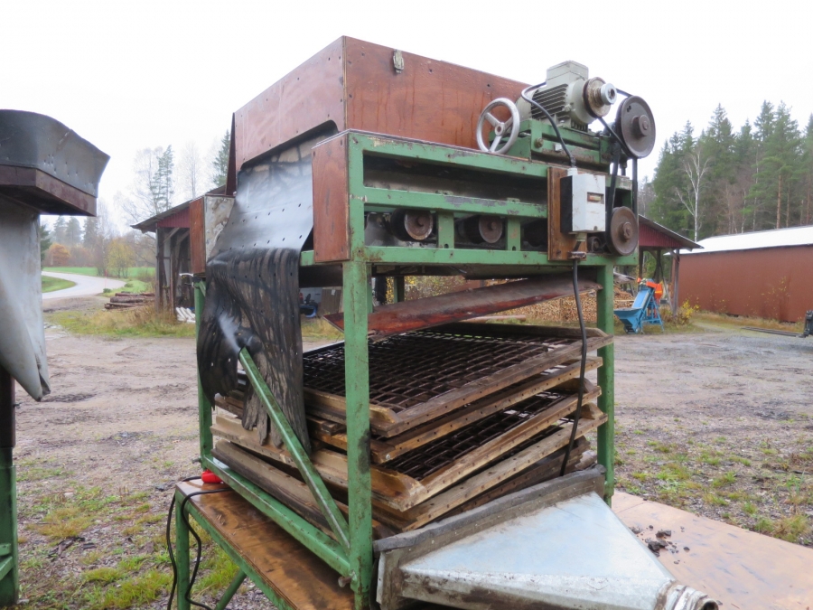 3962 Schouten potato grader complete line