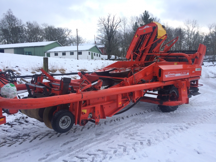 3982 Grimme DL1500 onion harvester loader