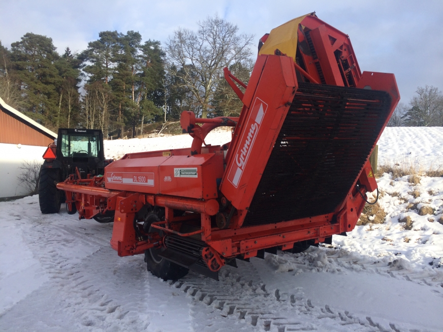 3982 Grimme DL1500 onion harvester loader