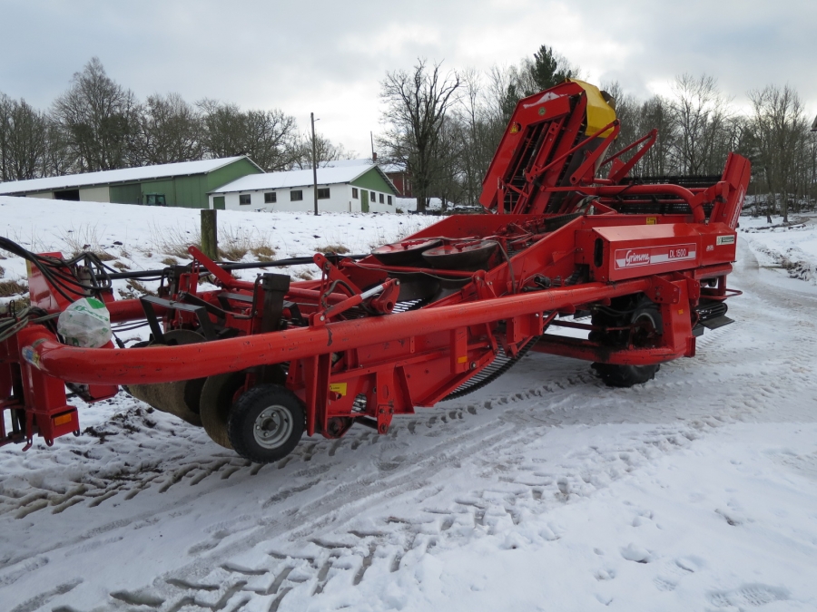 3982 Grimme DL1500 onion harvester loader