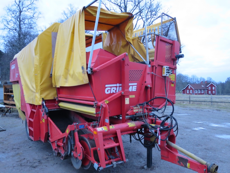 4046 Grimme SE75-40 potato harvester