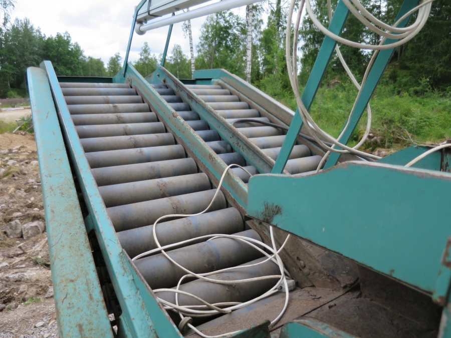 4063 Bording potato sorter combi with inspection table