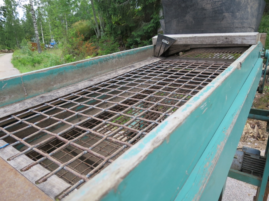 4063 Bording potato sorter combi with inspection table