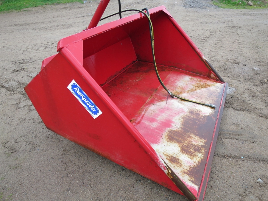 4074 Hydraulic bulk loading bucket for forklift